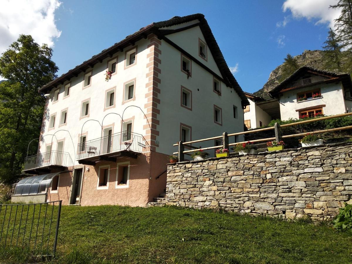 Apartamento Casa Sonnenberg Bosco-Gurin Exterior foto